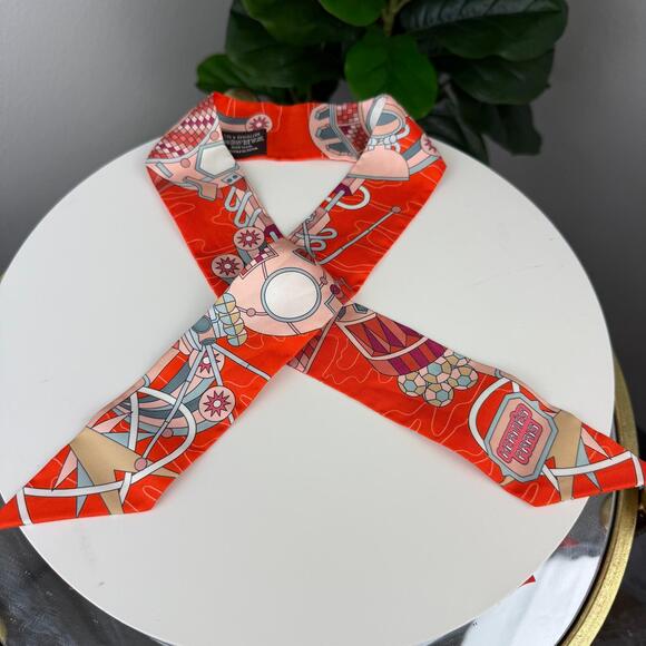💎✨Authentic Hermes Twilly Odyssey Scarf - Picture 1 of 6